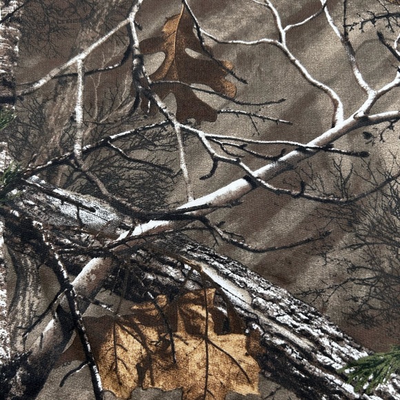 Bushmaster Camo Hoodie XL | Hunting Sweatshirt | Orange Logo | Cotton 80% Brown - Picture 7 of 10